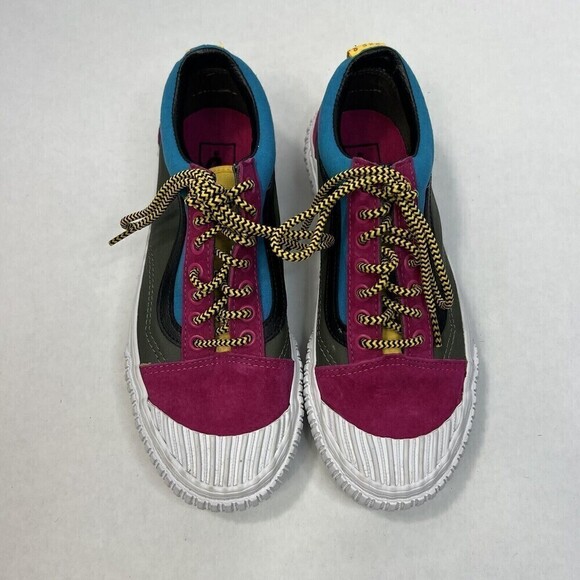 Vans Old Skool TC Lug 66 Supply Skate Sneakers Men's 6.5 Suede Colorblock - Picture 2 of 11